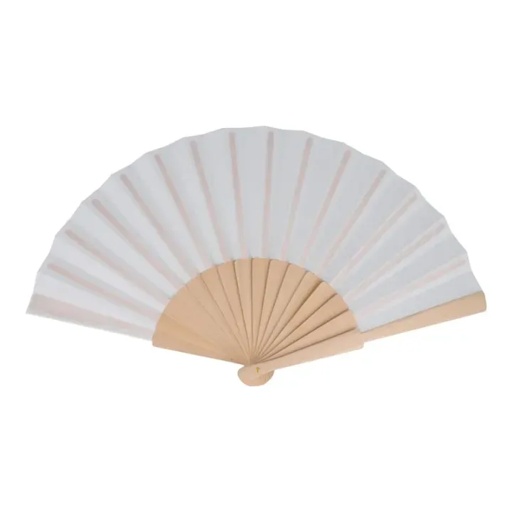 Made to order - Hand fan wood  R-PET all over print - LT90525 (N0995)